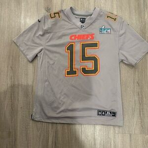NFL Gray Chiefs Jersey with Number 15